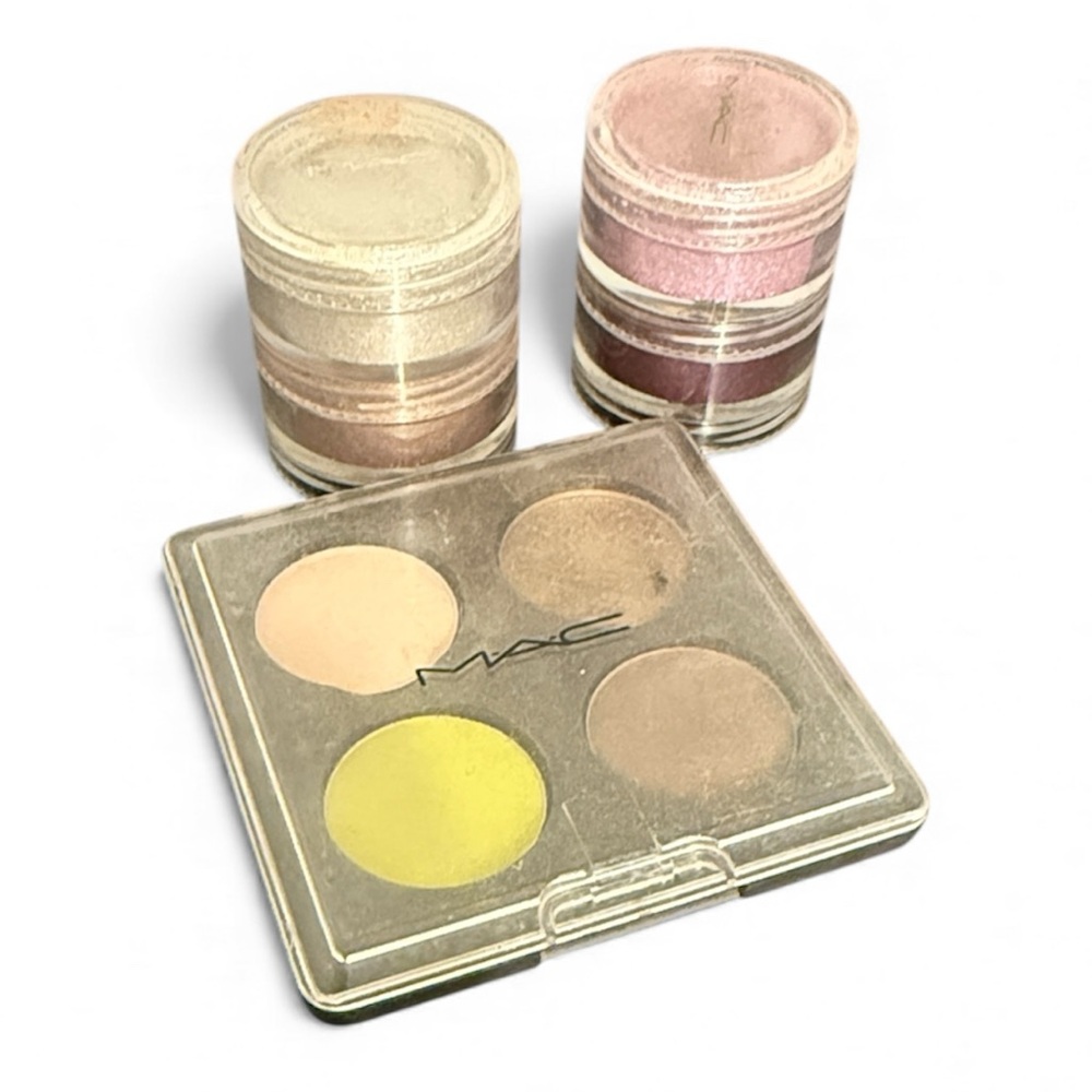 MAC Cosmetics | RARE Quad Eyeshadow Palette & Crushed Metallic Pigment Powders